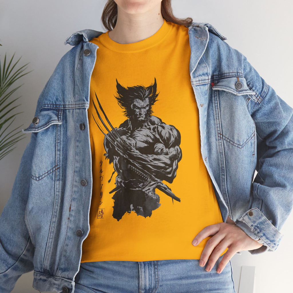 Wolverine Samurai T-Shirt – Marvel Inspired Japanese Style Unisex Tee