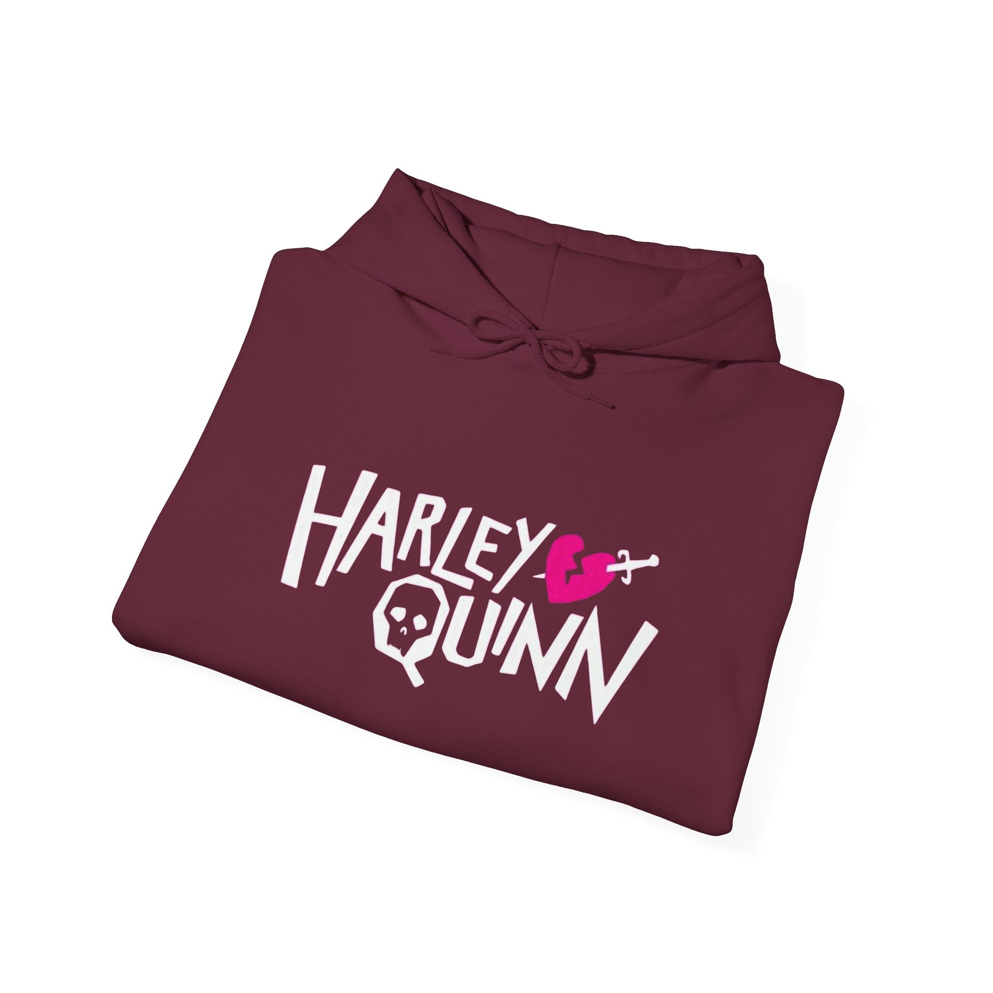 Harley Quinn Mad Love Graphic T‑Shirt – Skull Heart Edition