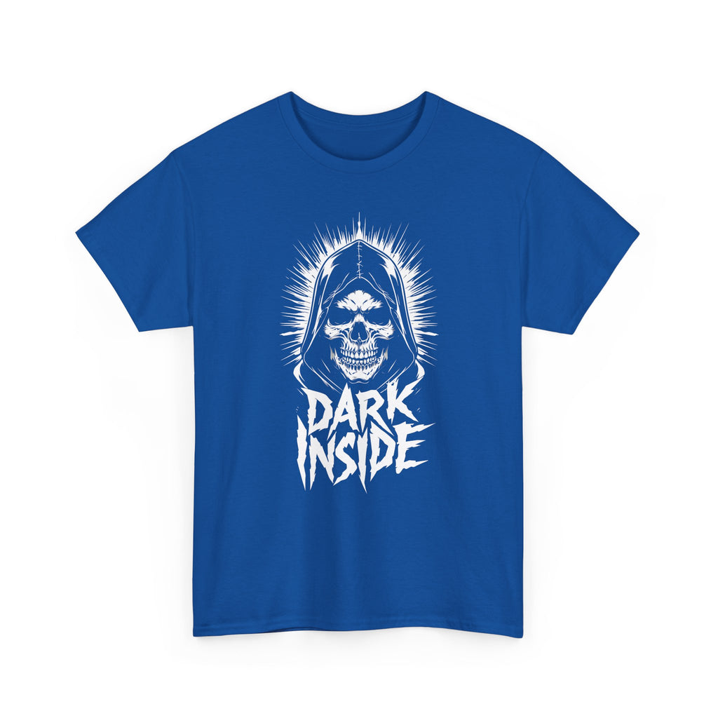 Dark Inside Skull Graphic T-Shirt — Gothic Halloween Alternative Tee