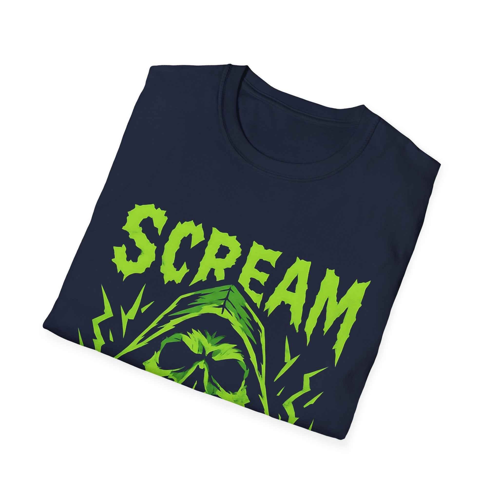 Scream Horror T-Shirt, Unisex Graphic Tee, Halloween Costume Top, Gift for Horror Fans, Spooky Vibes, Casual Wear, Streetwear