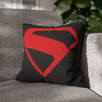 Superman 2025 Square Throw Pillowcase — Superhero Home Decor