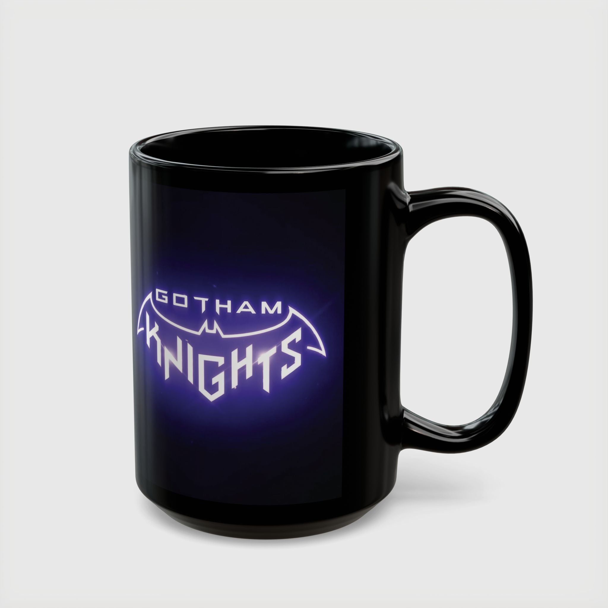 Gotham Knights & Heroes Black Morning Coffee Mug (11oz/15oz)