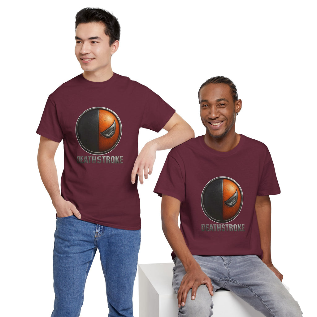 Deathstroke Logo T-Shirt – DC Comics Supervillain Graphic Tee for Fans