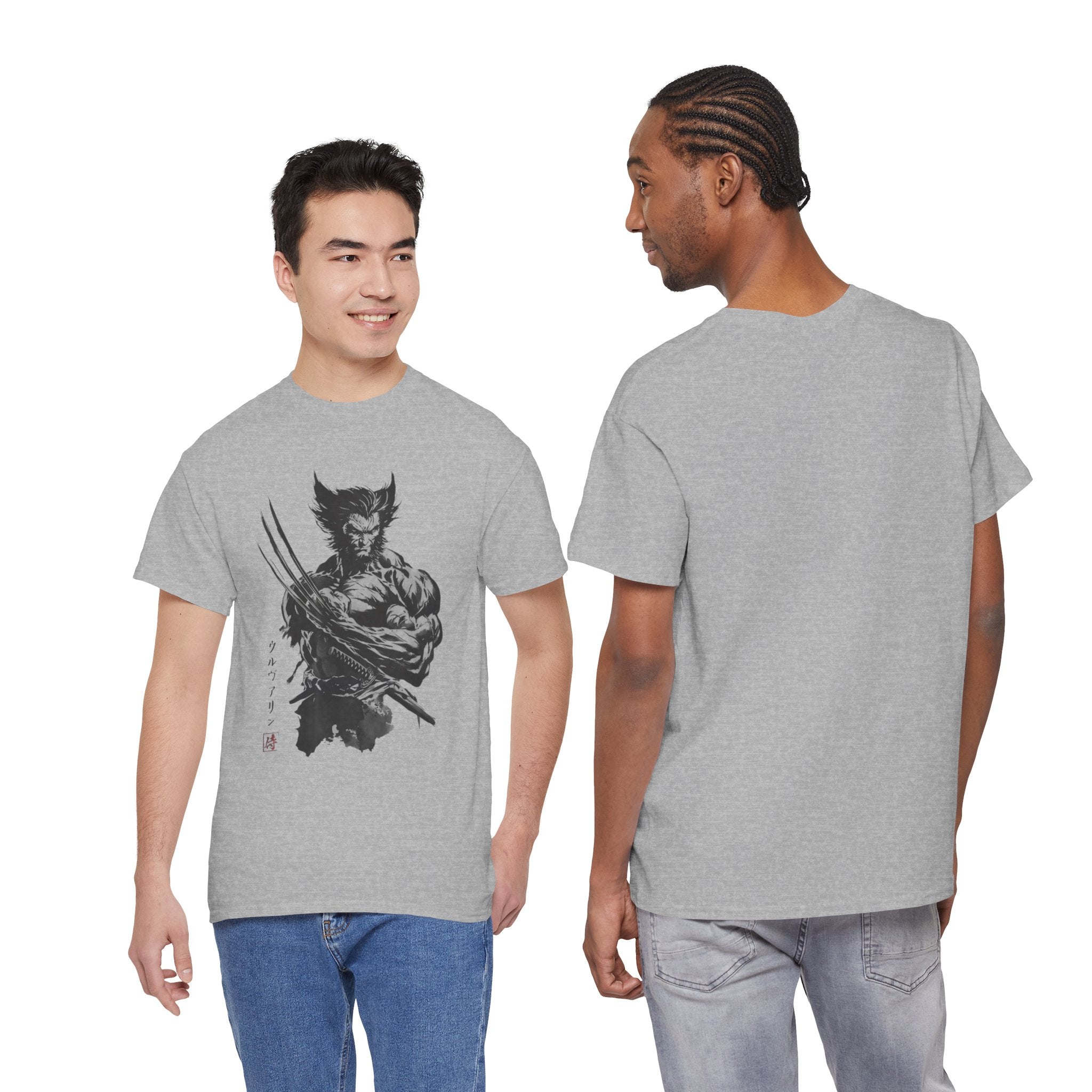 Wolverine Samurai T-Shirt – Marvel Inspired Japanese Style Unisex Tee