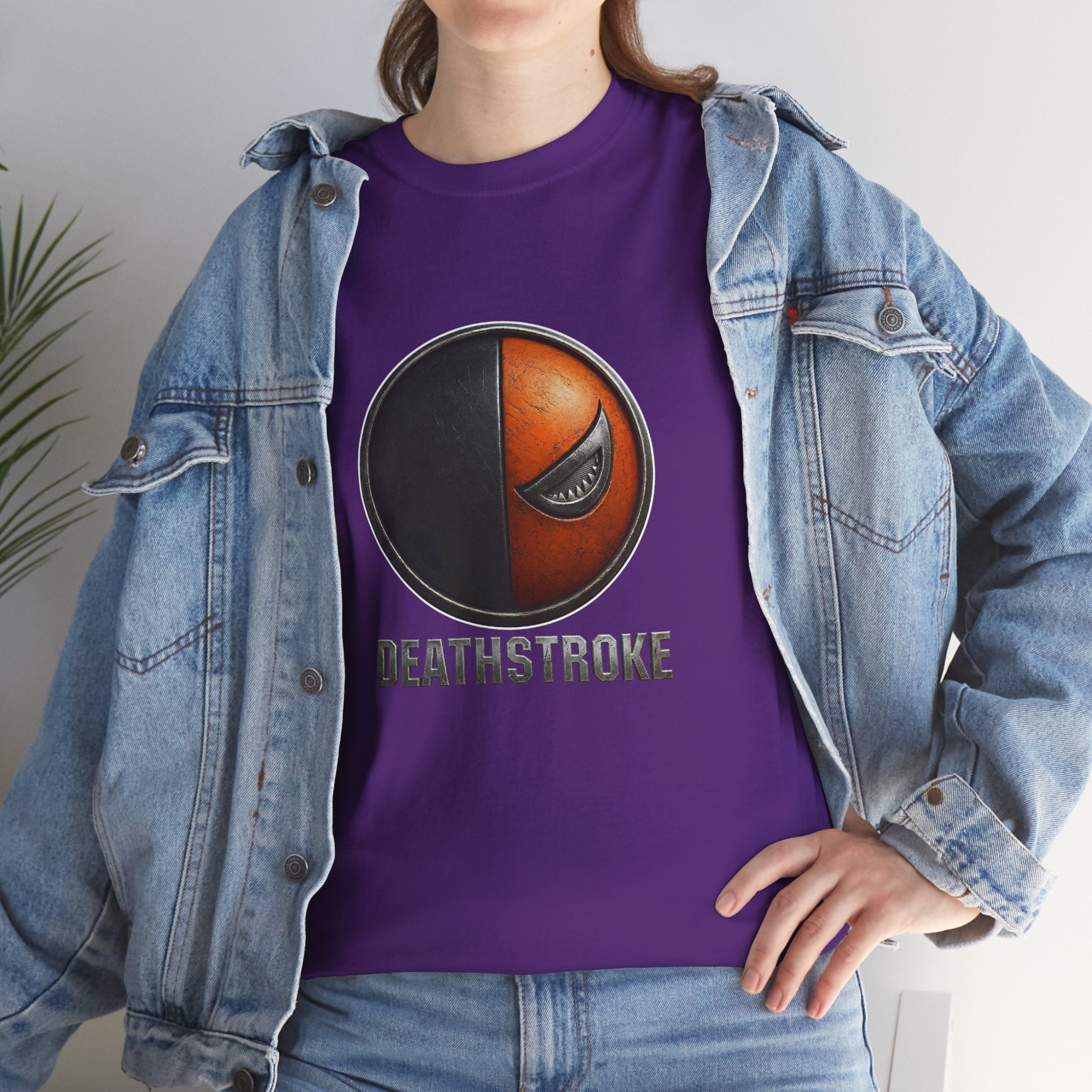 Deathstroke Logo T-Shirt – DC Comics Supervillain Graphic Tee for Fans