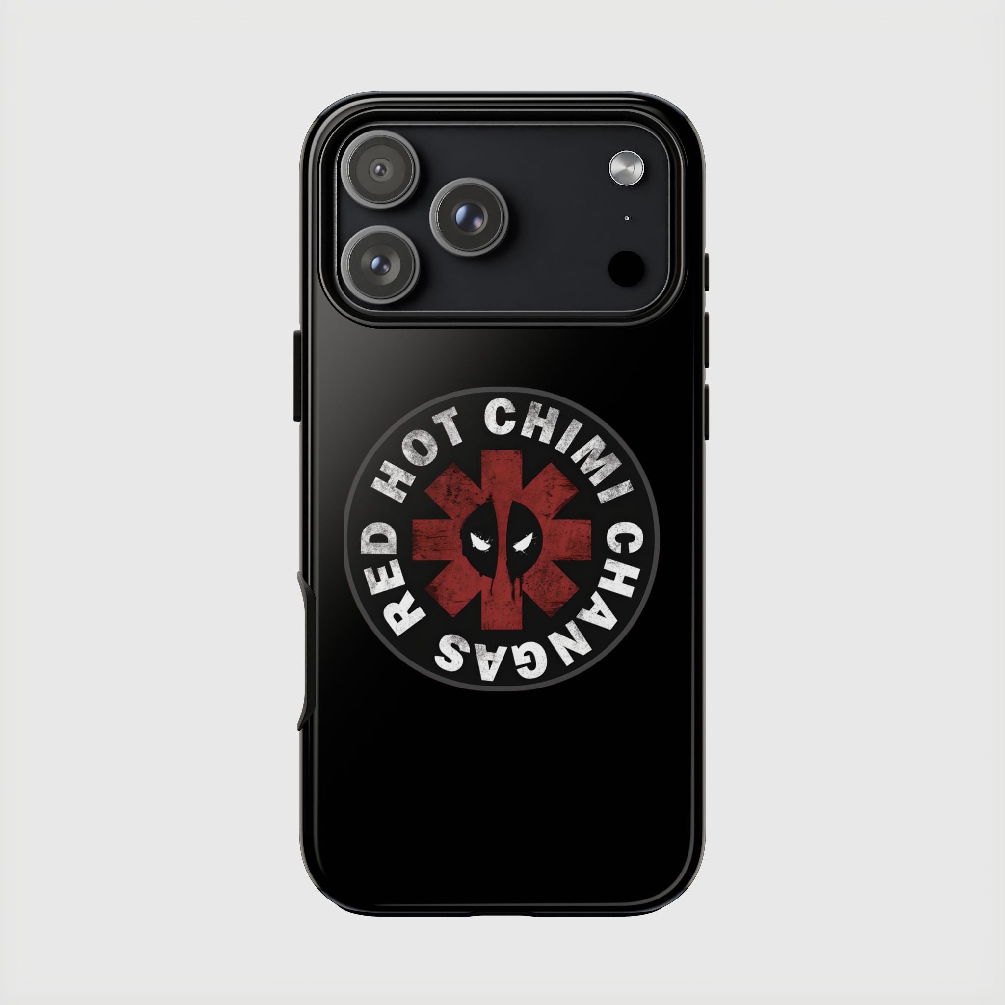 Deadpool: Chimi Chagans Hard Case for iPhone 17, 17 Air, 17 Pro Max, 16, 15, 14