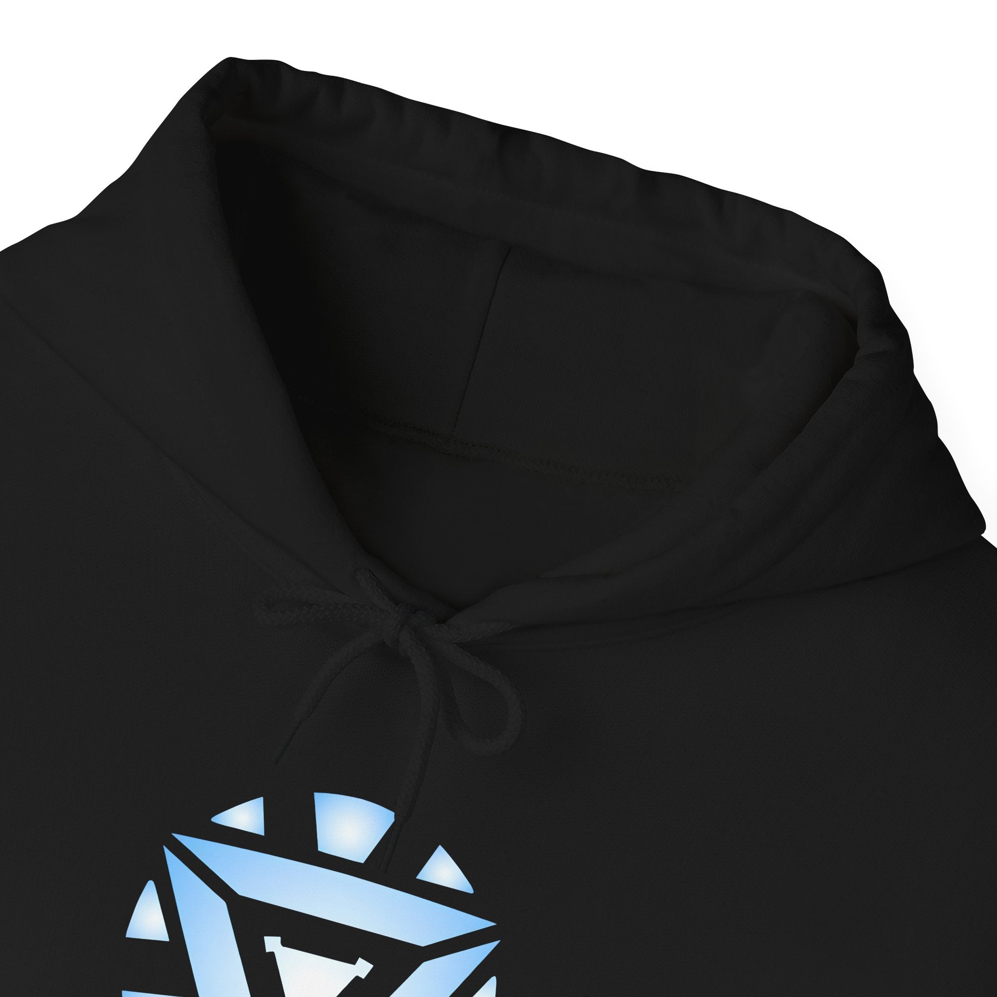 Iron Man Arc Reactor Hoodie — Glowing Iron Man Chest Emblem