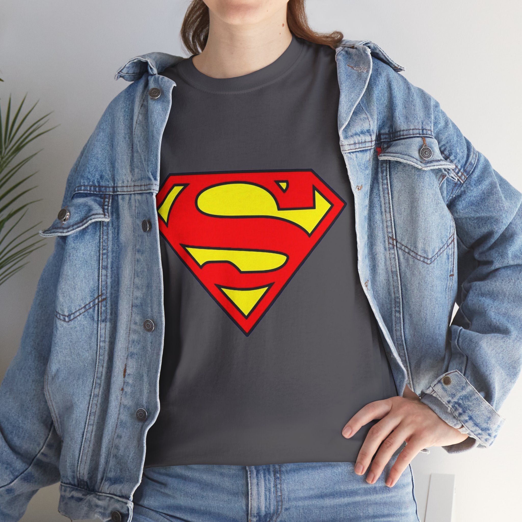 Classic Superman Shield Logo Unisex T-Shirt — Man of Steel "S" Emblem Tee