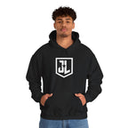 Justice League Shield Logo Hoodie — Minimalist DC Justice League 2017 Sweatshirt
