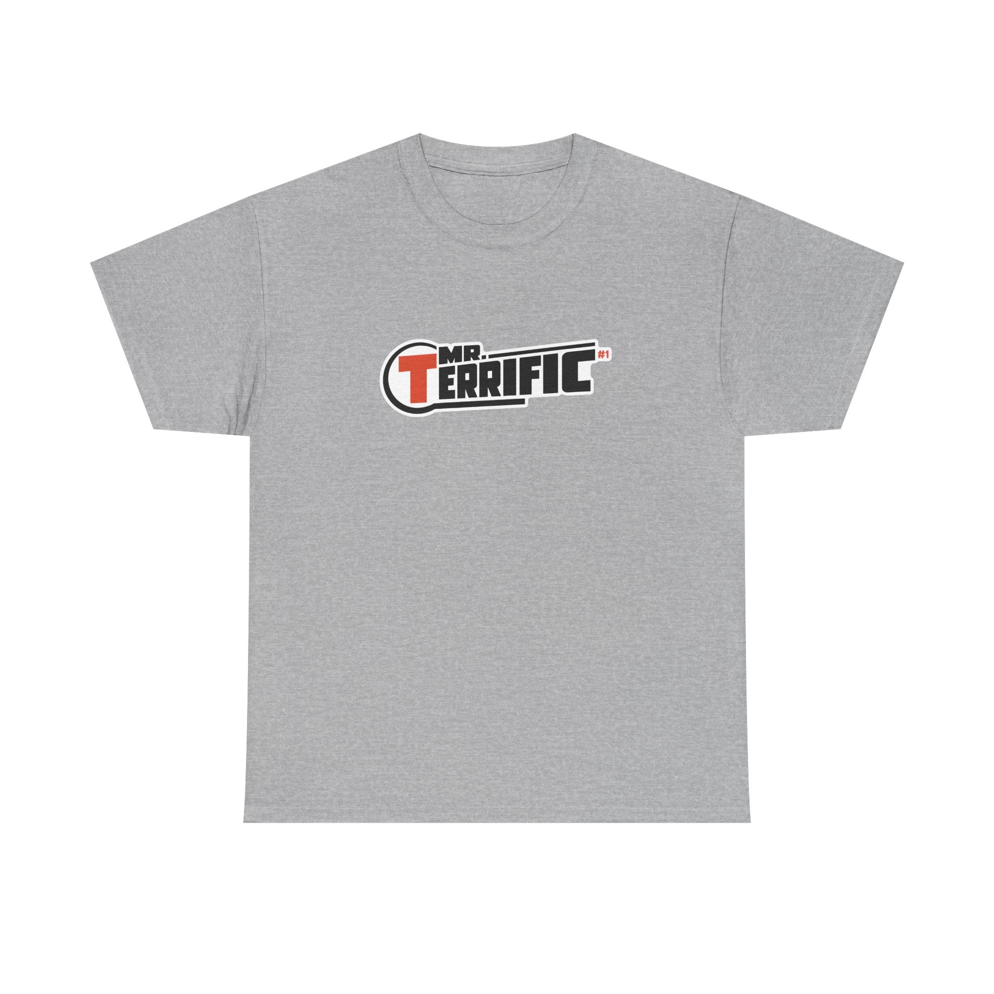 DC Mr. Terrific Graphic Tee — Comic Logo Unisex T-Shirt