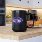 Gotham Knights & Heroes Black Morning Coffee Mug (11oz/15oz)