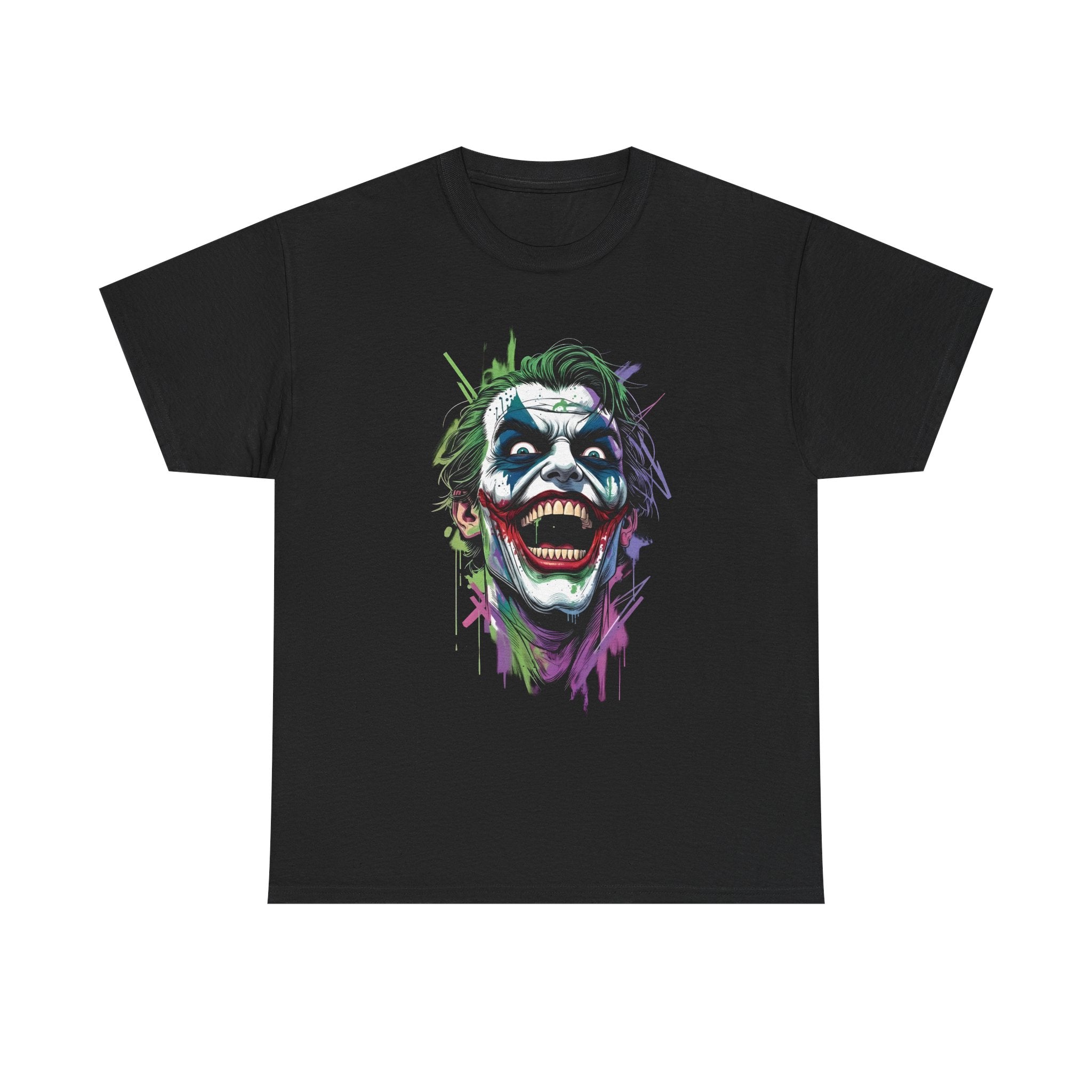 The Joker Streetwear Unisex Graphic Tee - Vintage DC Comics Joker Laugh T-Shirt