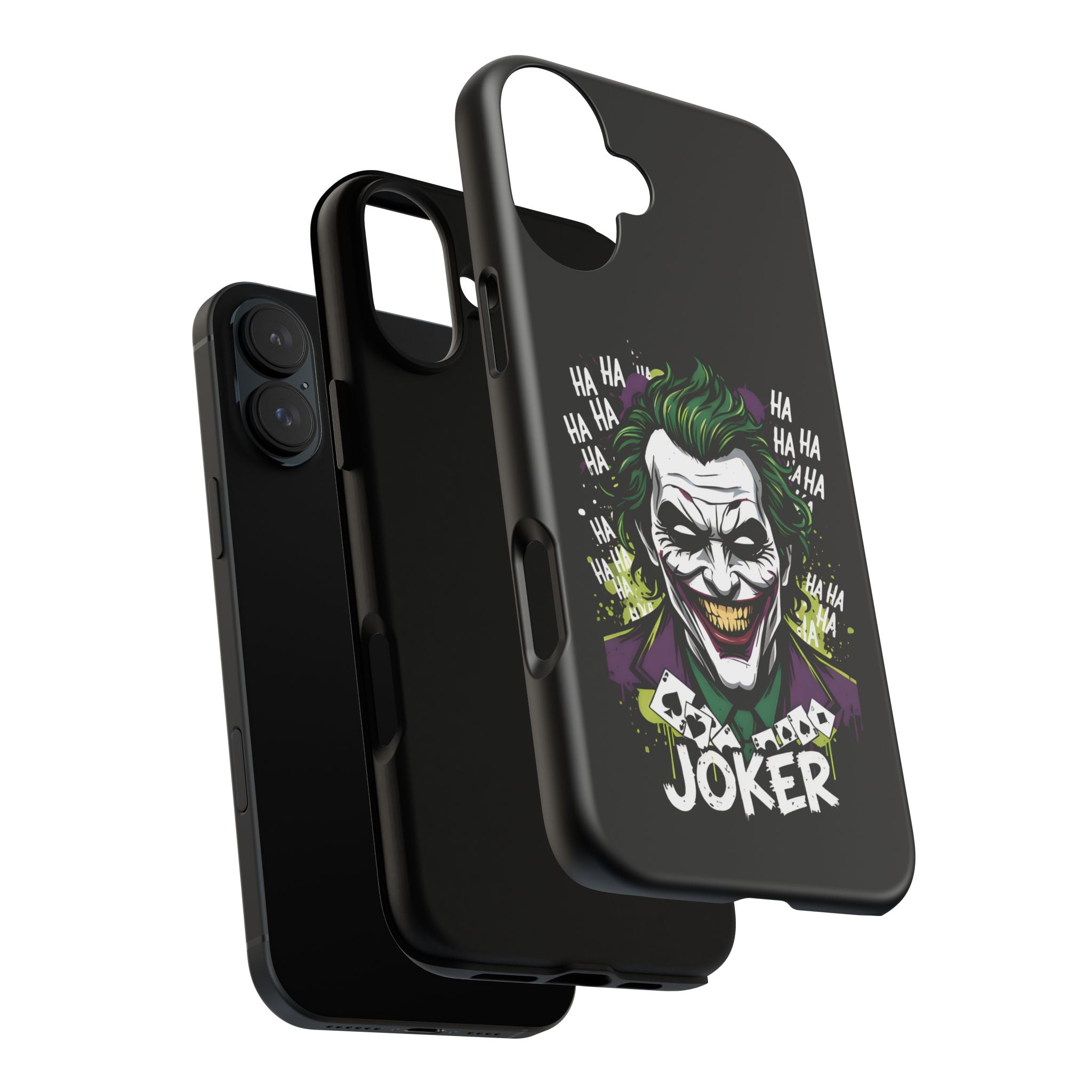Joker "Bad Joke" DC Villain Hard Case for iPhone 17, 17 Air, 17 Pro Max, 16, 15, 14