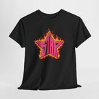 DC Teen titian Starfire Flaming Star Tee - Starfire graphical fanart T-shirt