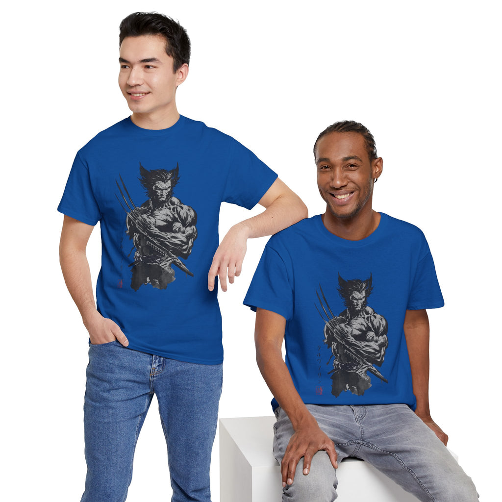 Wolverine Samurai T-Shirt – Marvel Inspired Japanese Style Unisex Tee