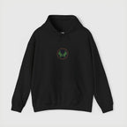 Doctor Doom Avengers Hoodie — Villain Portrait & Back Text Graphic