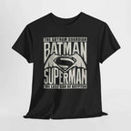 Unisex Batman Superman Dawn of Justice Logo T-Shirt