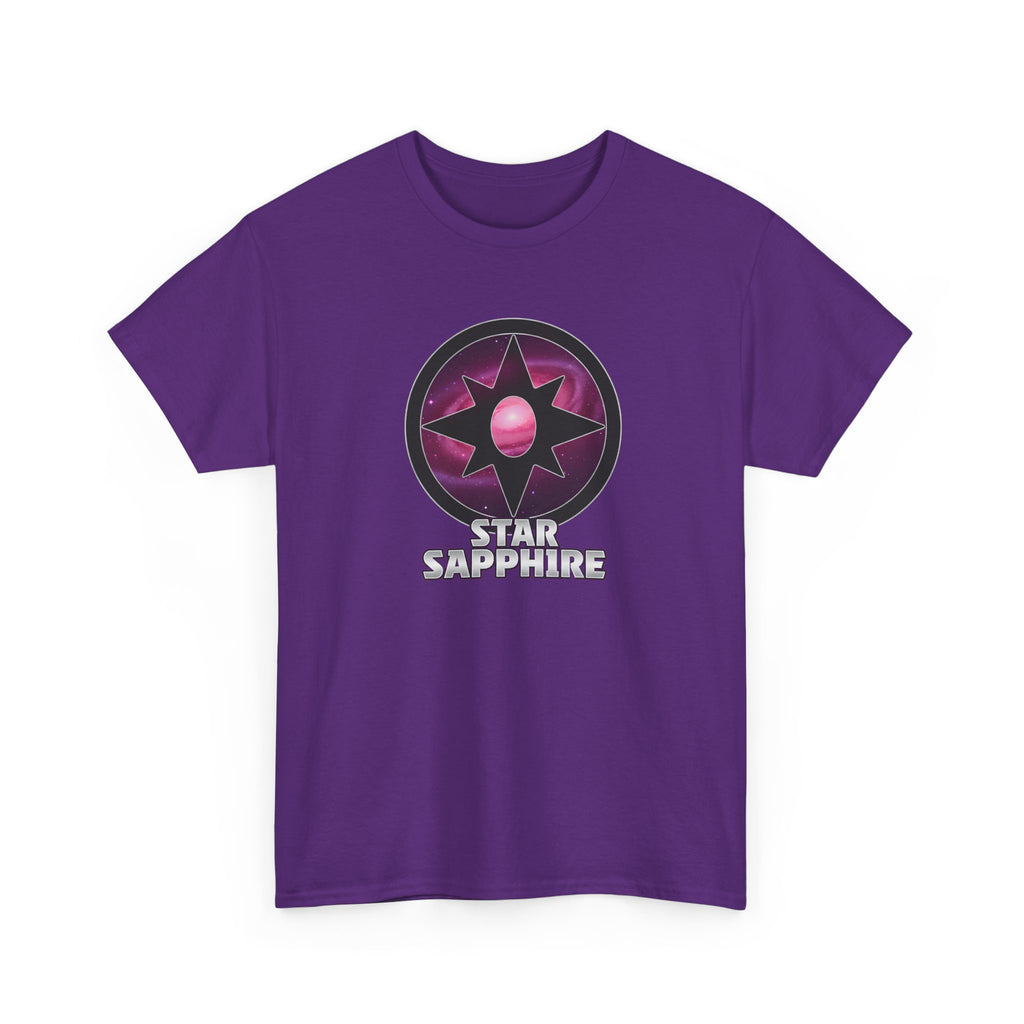 Teen Titans Star Graphic Tee — DC Star Sapphire Gem Logo T-Shirt