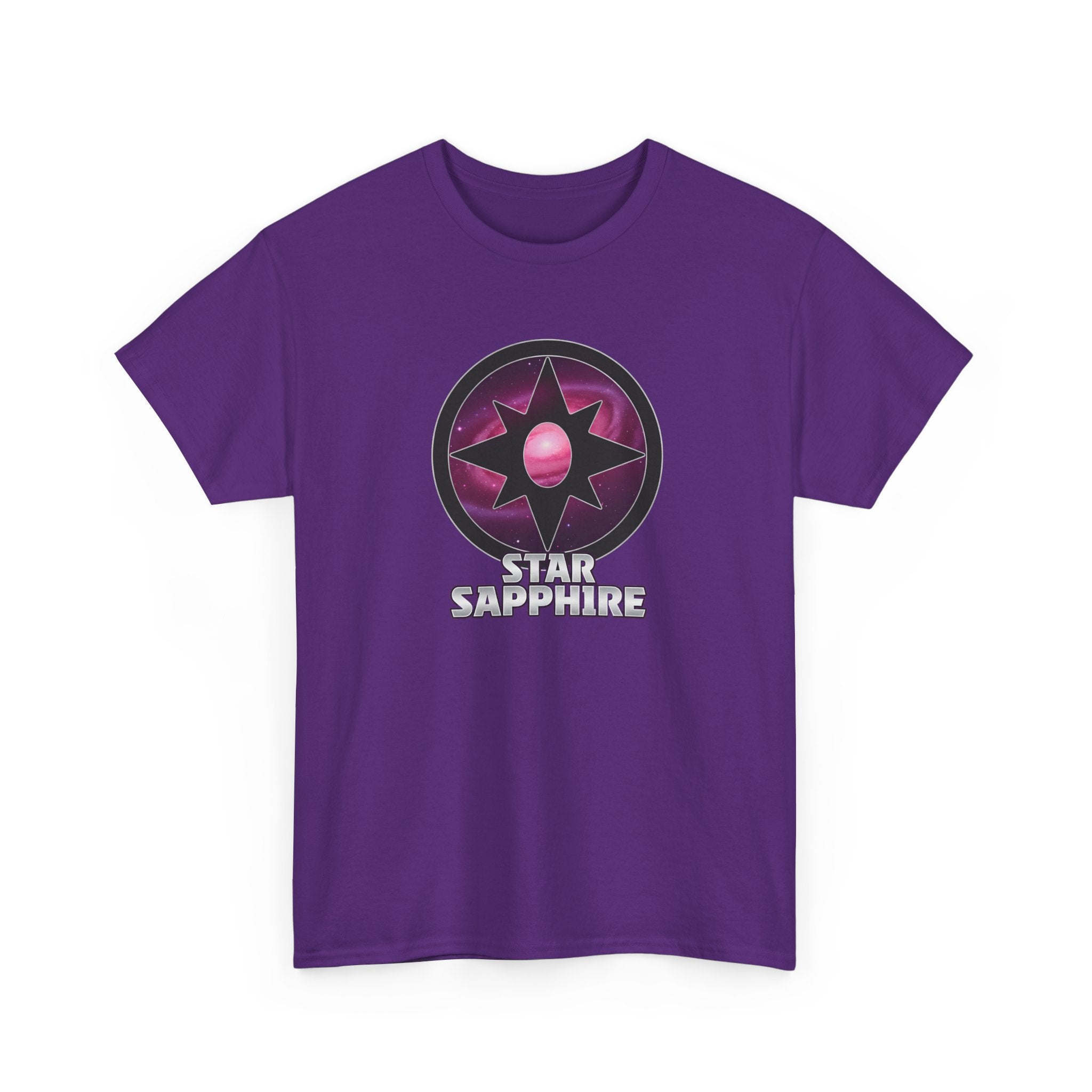 Teen Titans Star Graphic Tee — DC Star Sapphire Gem Logo T-Shirt