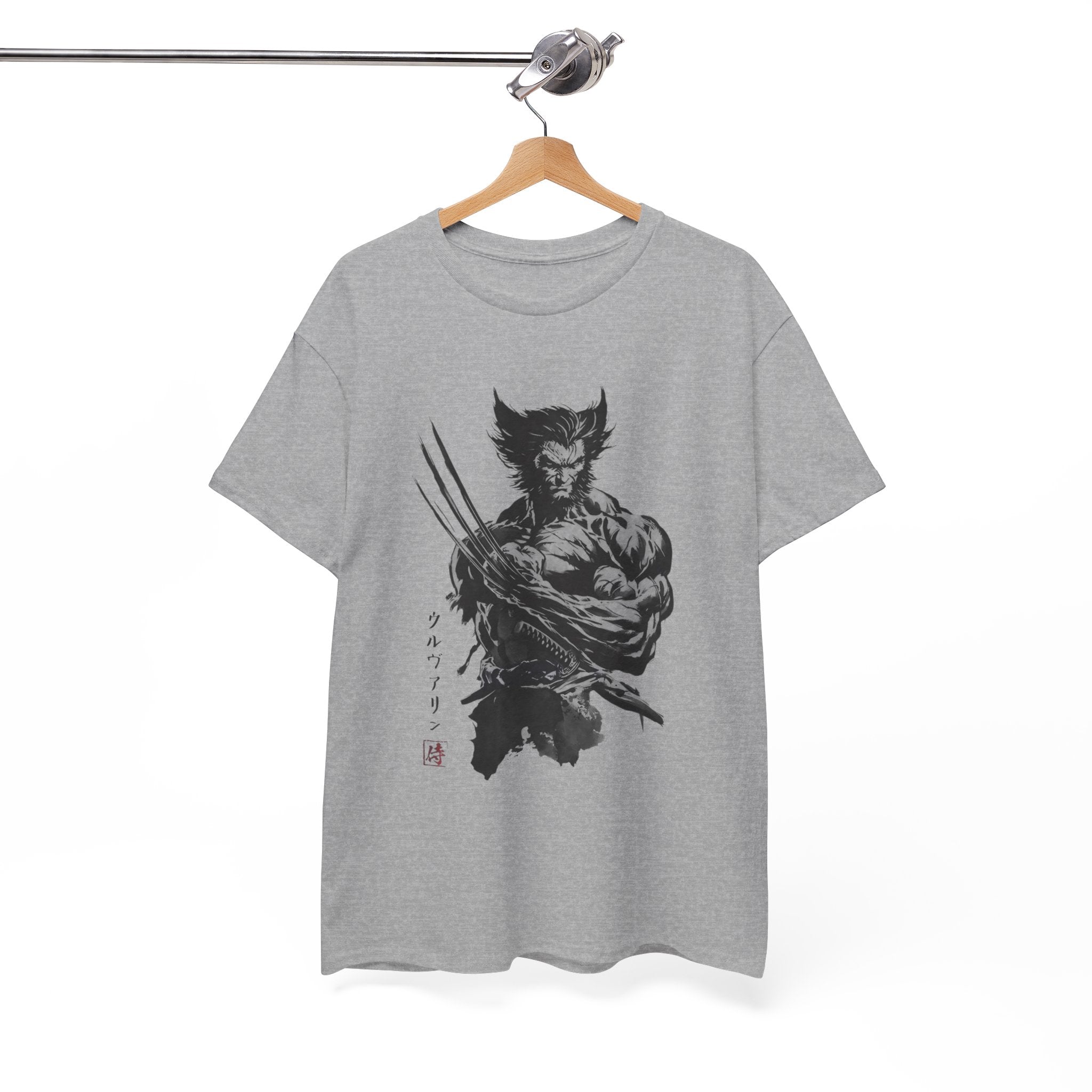 Wolverine Samurai T-Shirt – Marvel Inspired Japanese Style Unisex Tee