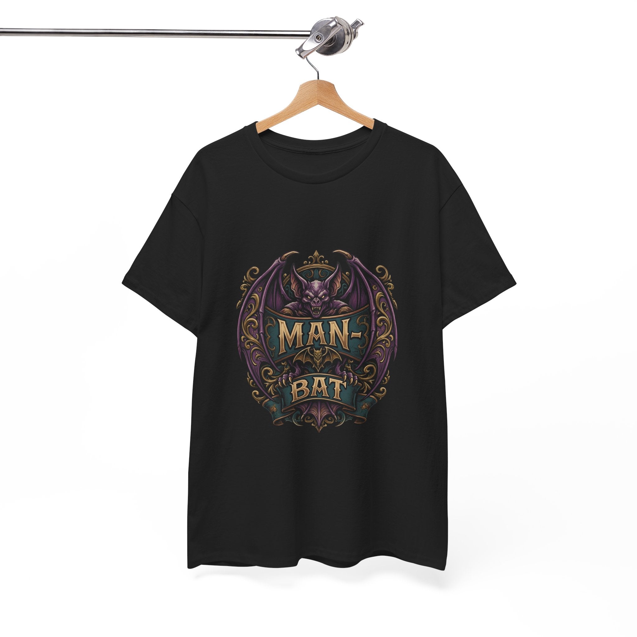 Gotham After Midnight: Man-Bat Baroque Unisex Cotton Tee