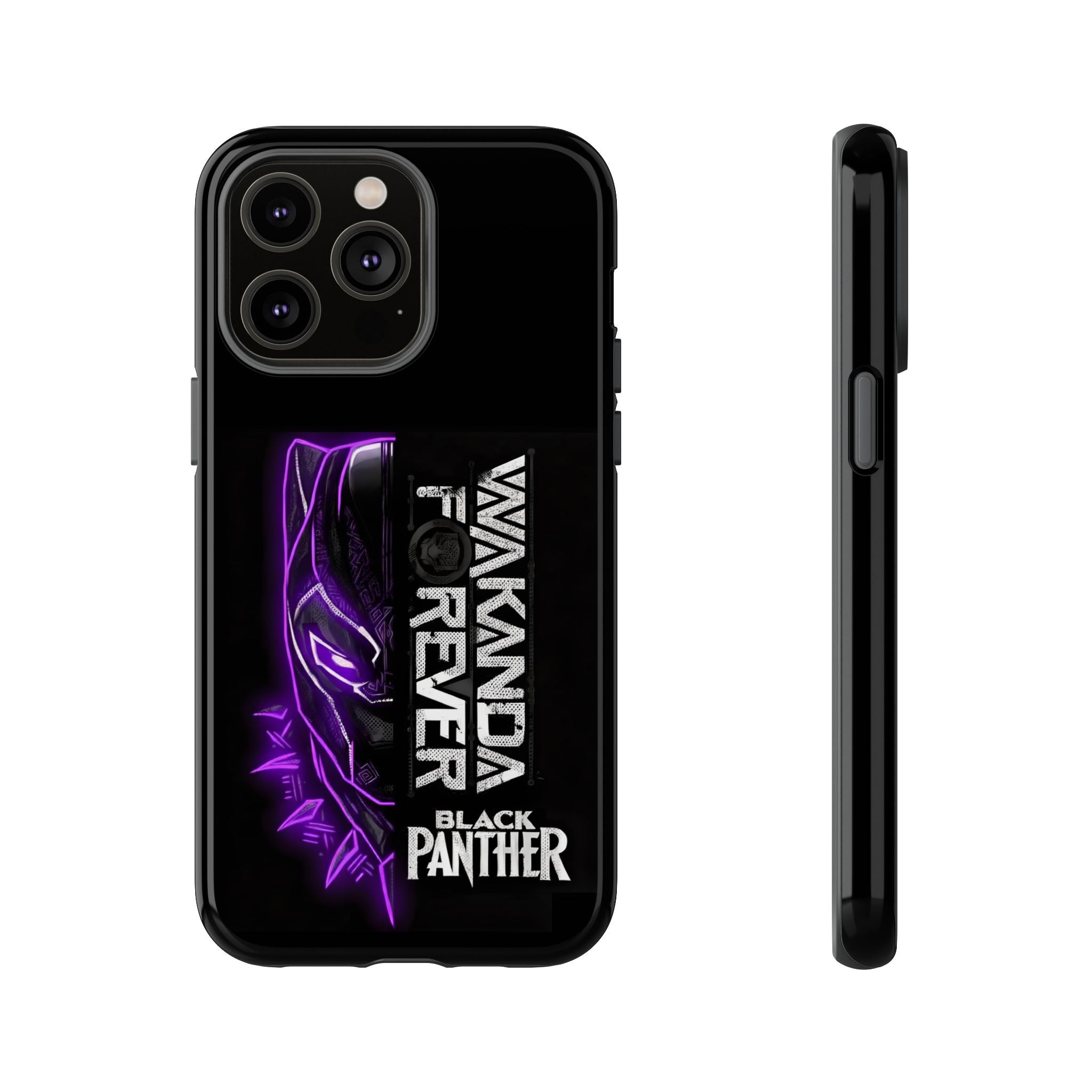 Wakanda Forever Phone Case — Vibranium-Style Protective iPhone Case