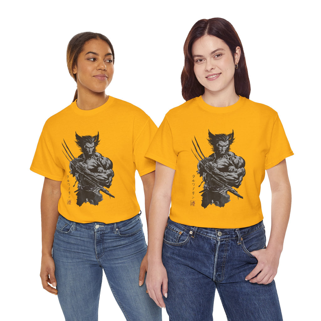Wolverine Samurai T-Shirt – Marvel Inspired Japanese Style Unisex Tee