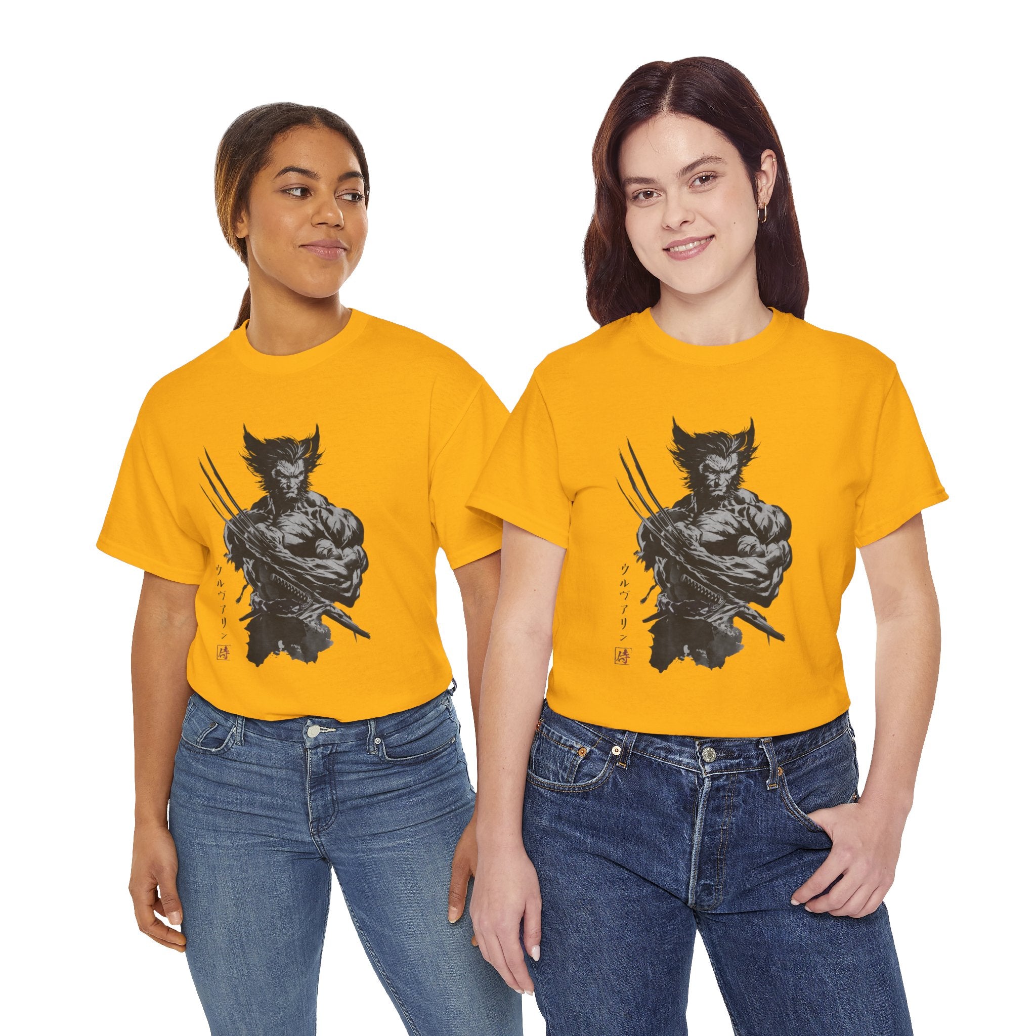 Wolverine Samurai T-Shirt – Marvel Inspired Japanese Style Unisex Tee