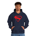 Kingdom Come Superman Logo Hoodie — Vintage Brandon Routh S Shield Sweatshirt