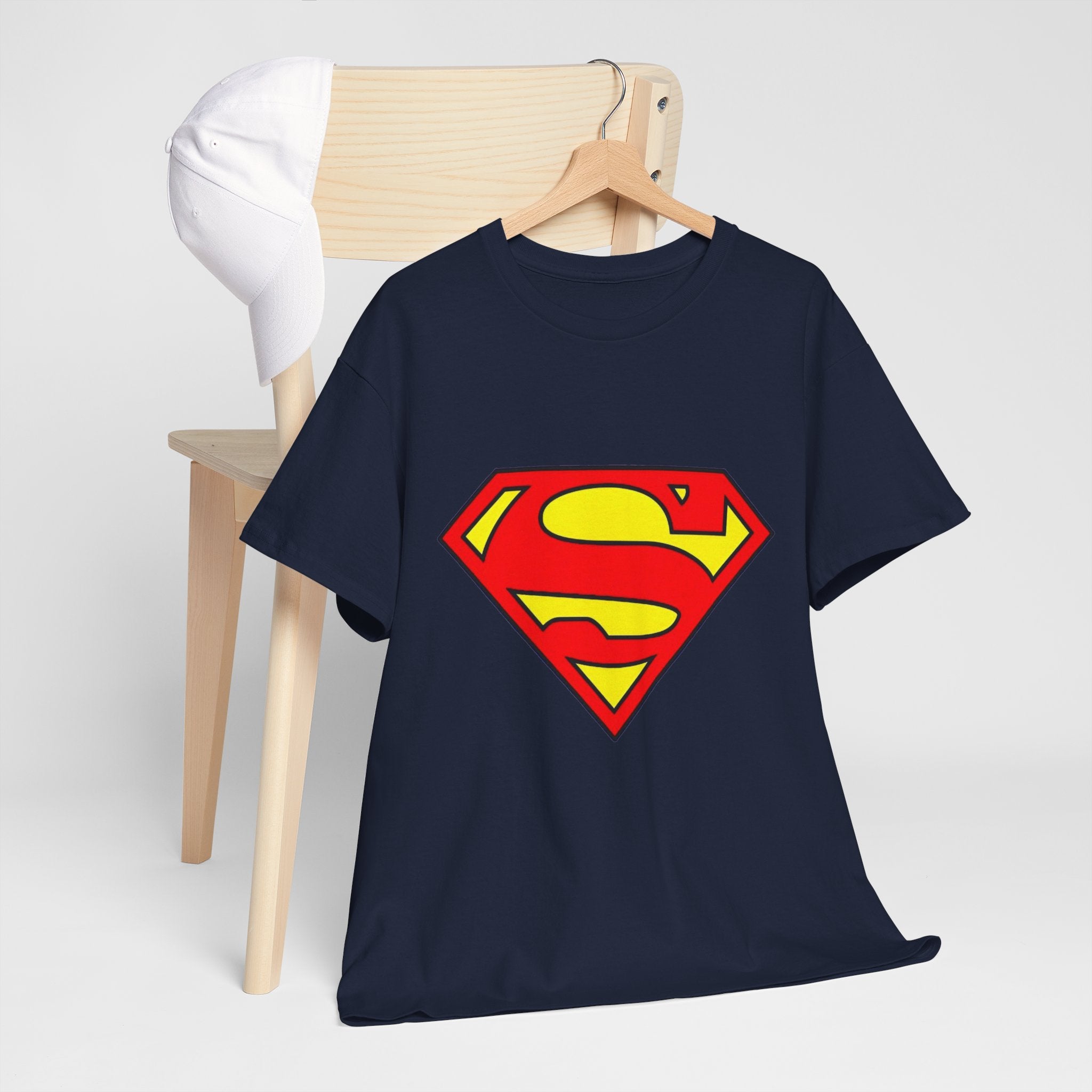 Classic Superman Shield Logo Unisex T-Shirt — Man of Steel "S" Emblem Tee