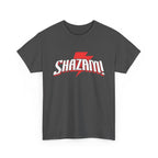 Shazam! Lightning Logo T-Shirt — Retro Comic Superhero Tee