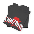 Shazam! Lightning Logo T-Shirt — Retro Comic Superhero Tee