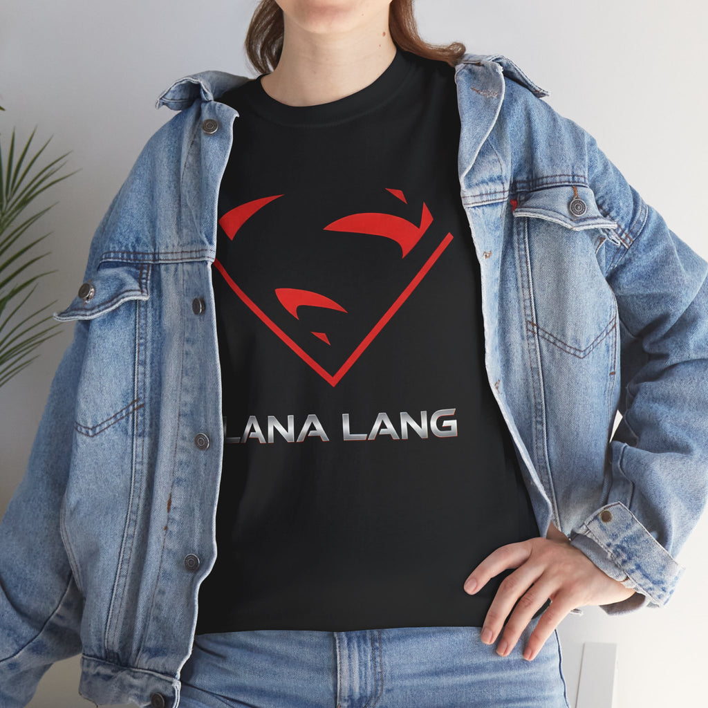 Superwoman Red Shield Graphic T-Shirt — Lana Lang Prime Earth Superwoman Logo Tee
