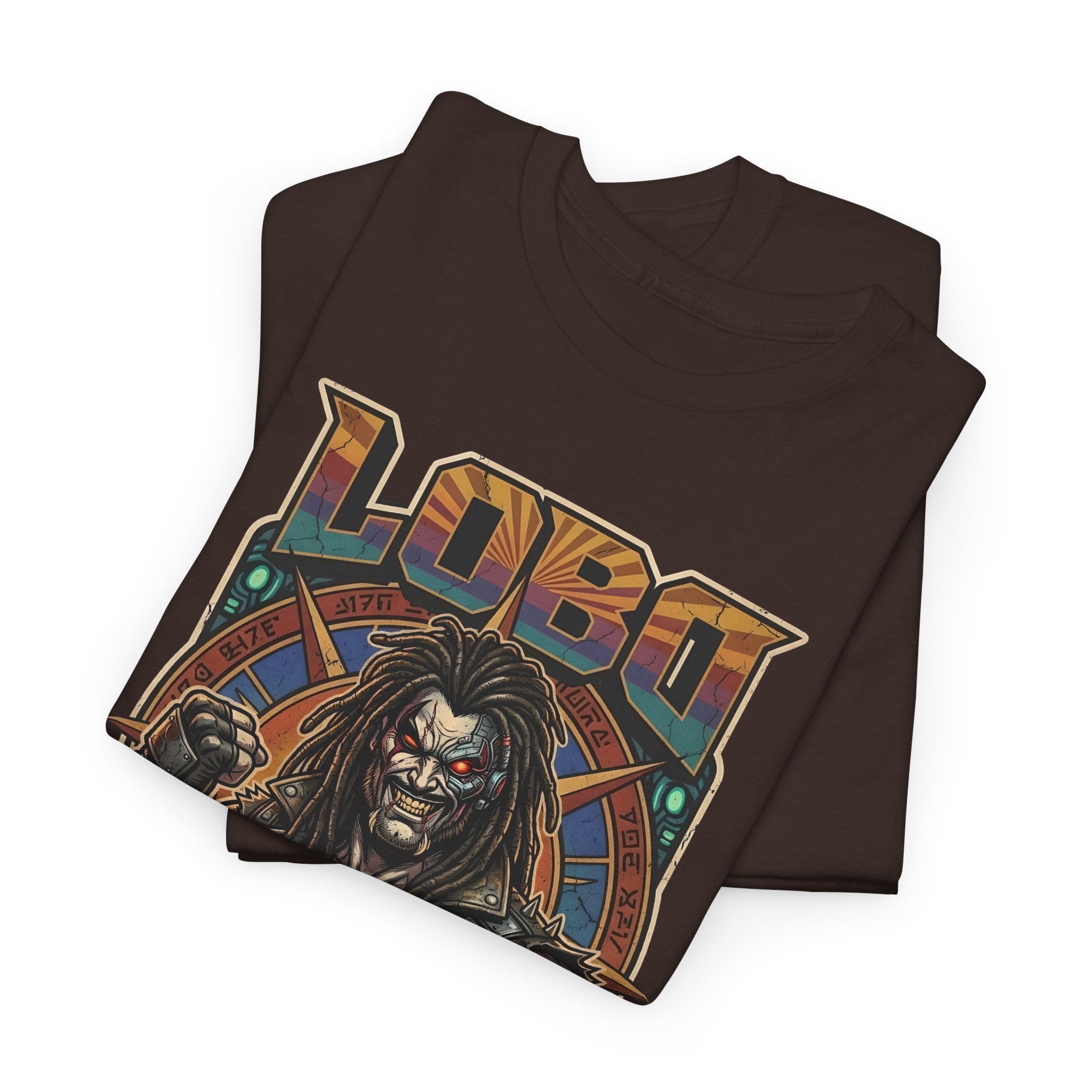 Lobo Warrior Graphic Tee – Jason Momoa’s DCU Czarnian Bounty Hunter T‑Shirt