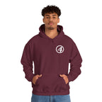 Fantastic Four Retro Logo Hoodie — Minimalist Vintage Comic Pullover