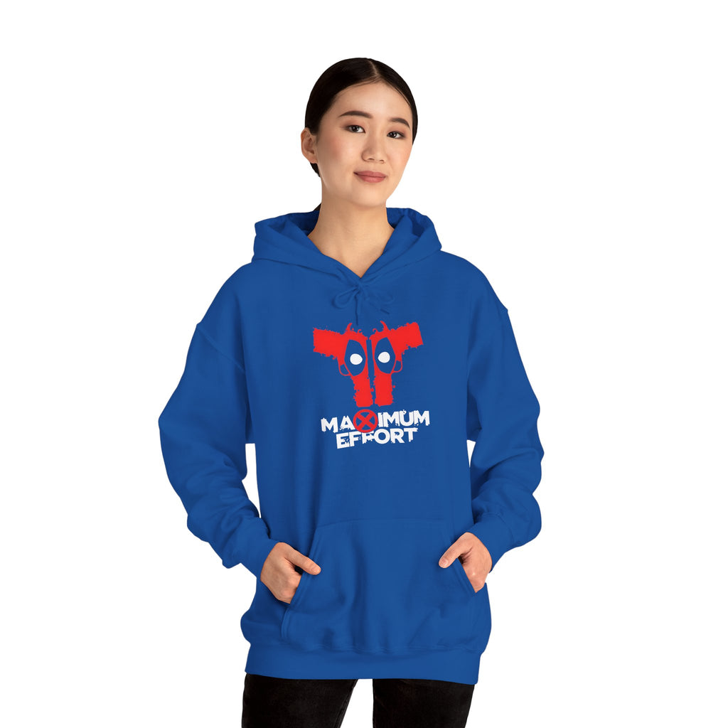 Deadpool "Maximum Effort" Hoodie — Marvel-Inspired Graphic Pullover