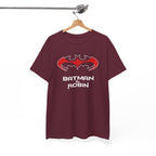 Batman & Robin 1997 Red Bat Emblem T‑Shirt - Batfamily shirt - George Clooney 90s Batman movie shirt
