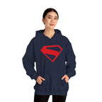 Kingdom Come Superman Logo Hoodie — Vintage Brandon Routh S Shield Sweatshirt