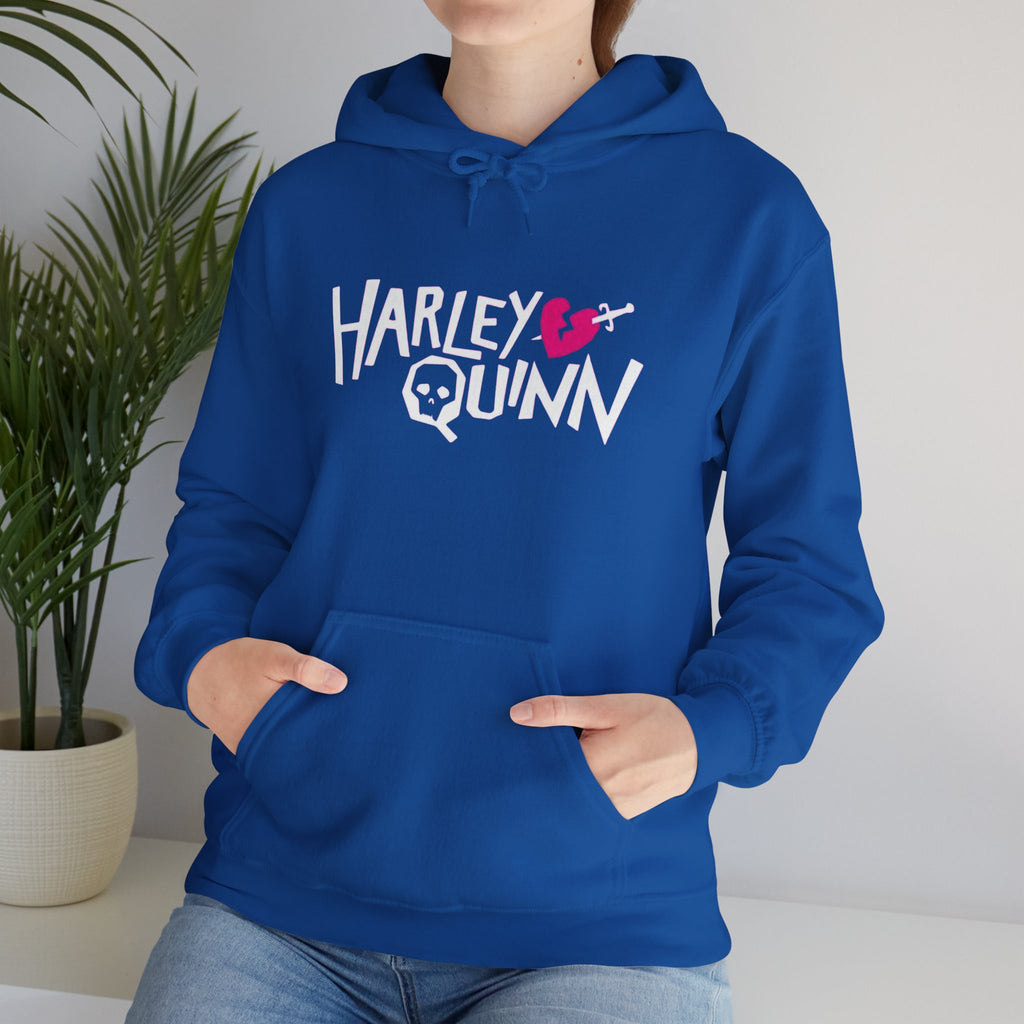 Harley Quinn Mad Love Graphic T‑Shirt – Skull Heart Edition