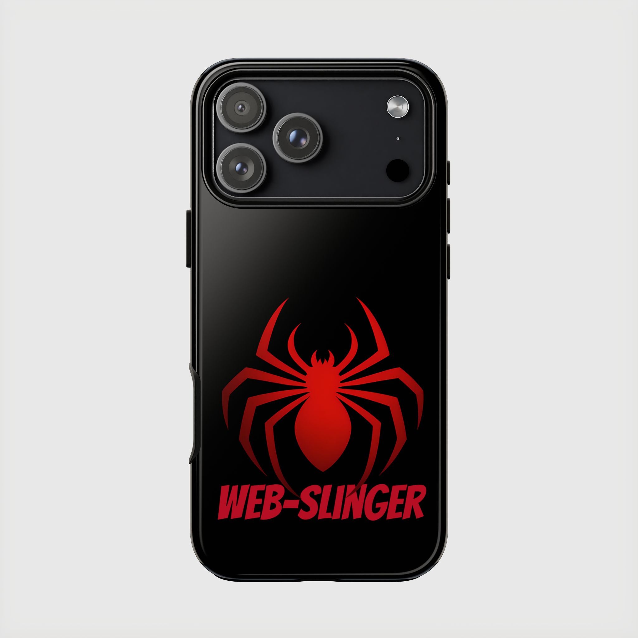 Red Spiderman Hard iPhone Case - Drkheroz
