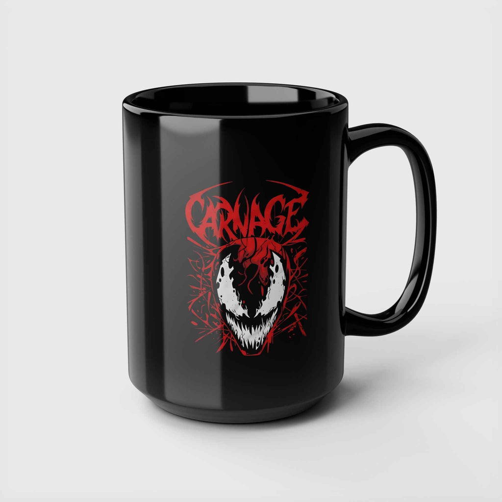 Chaotic Carnage Symbiote Metal Grunge Coffee Mug