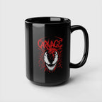 Chaotic Carnage Symbiote Metal Grunge Coffee Mug