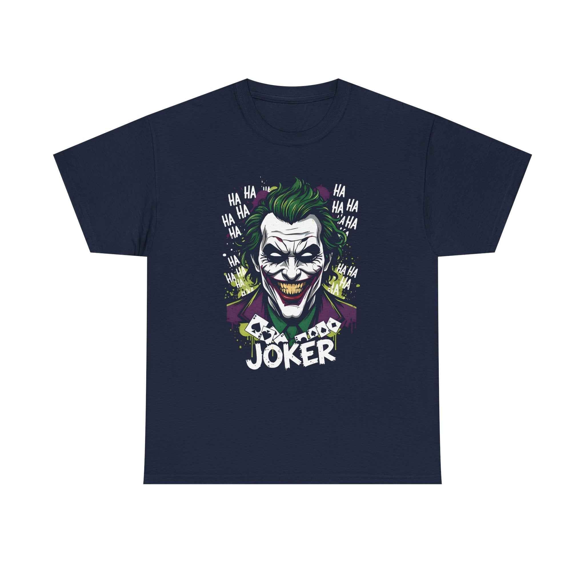 Joker Villain "HA HA HA" Comic Art Unisex T-Shirt