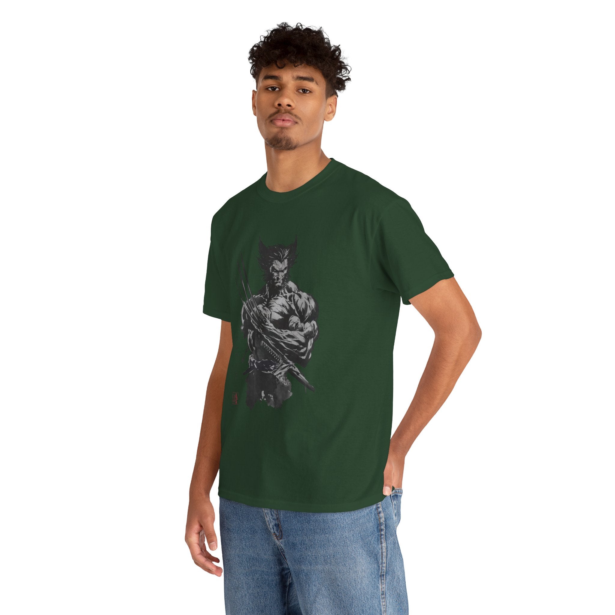 Wolverine Samurai T-Shirt – Marvel Inspired Japanese Style Unisex Tee