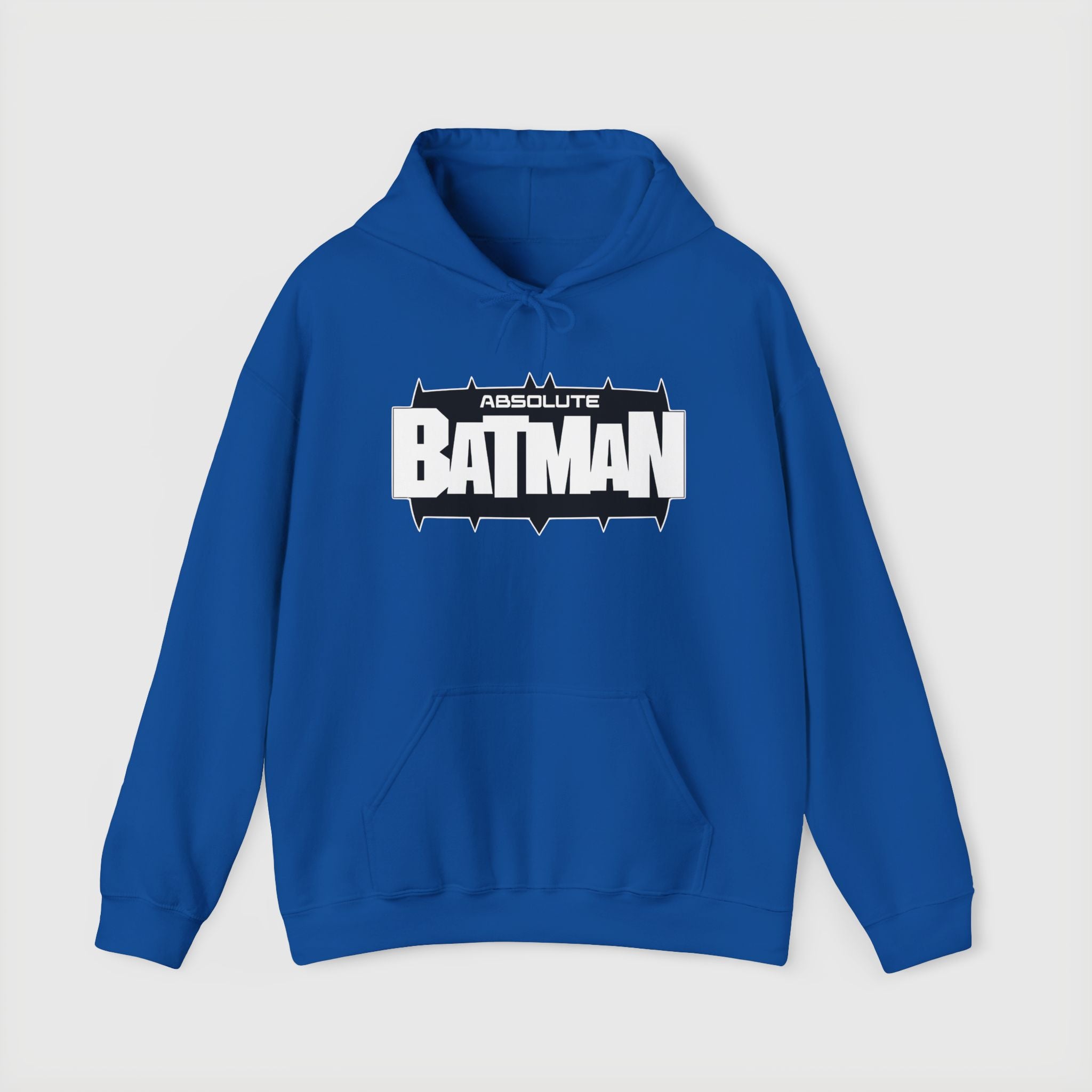 Absolute Batman Logo Unisex Hoodie – Gotham Knight Heavy Bat Graphic Hoodie