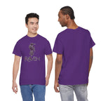 Teen Titans Raven Graphic Tee — Purple Geometric Raven Shirt