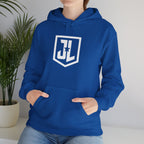Justice League Shield Logo Hoodie — Minimalist DC Justice League 2017 Sweatshirt