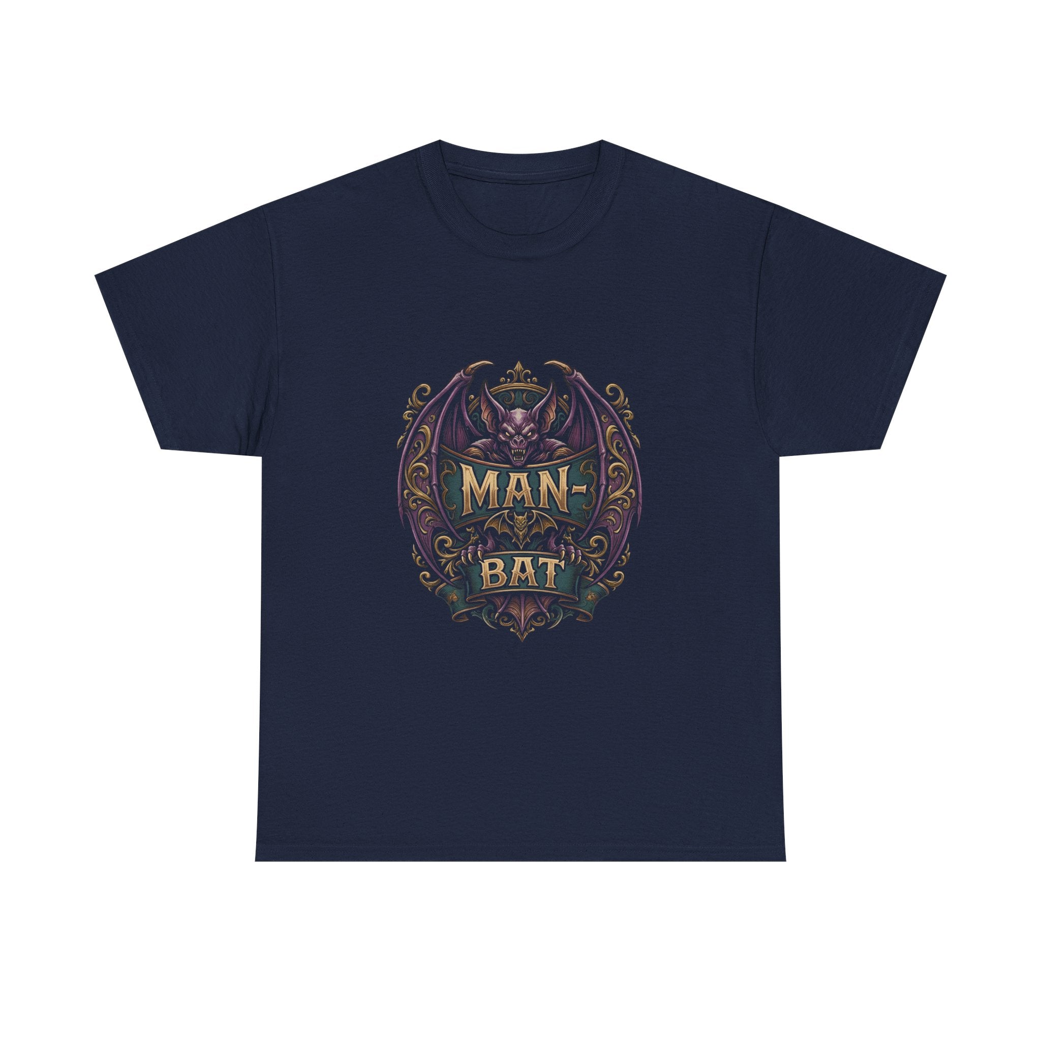 Gotham After Midnight: Man-Bat Baroque Unisex Cotton Tee