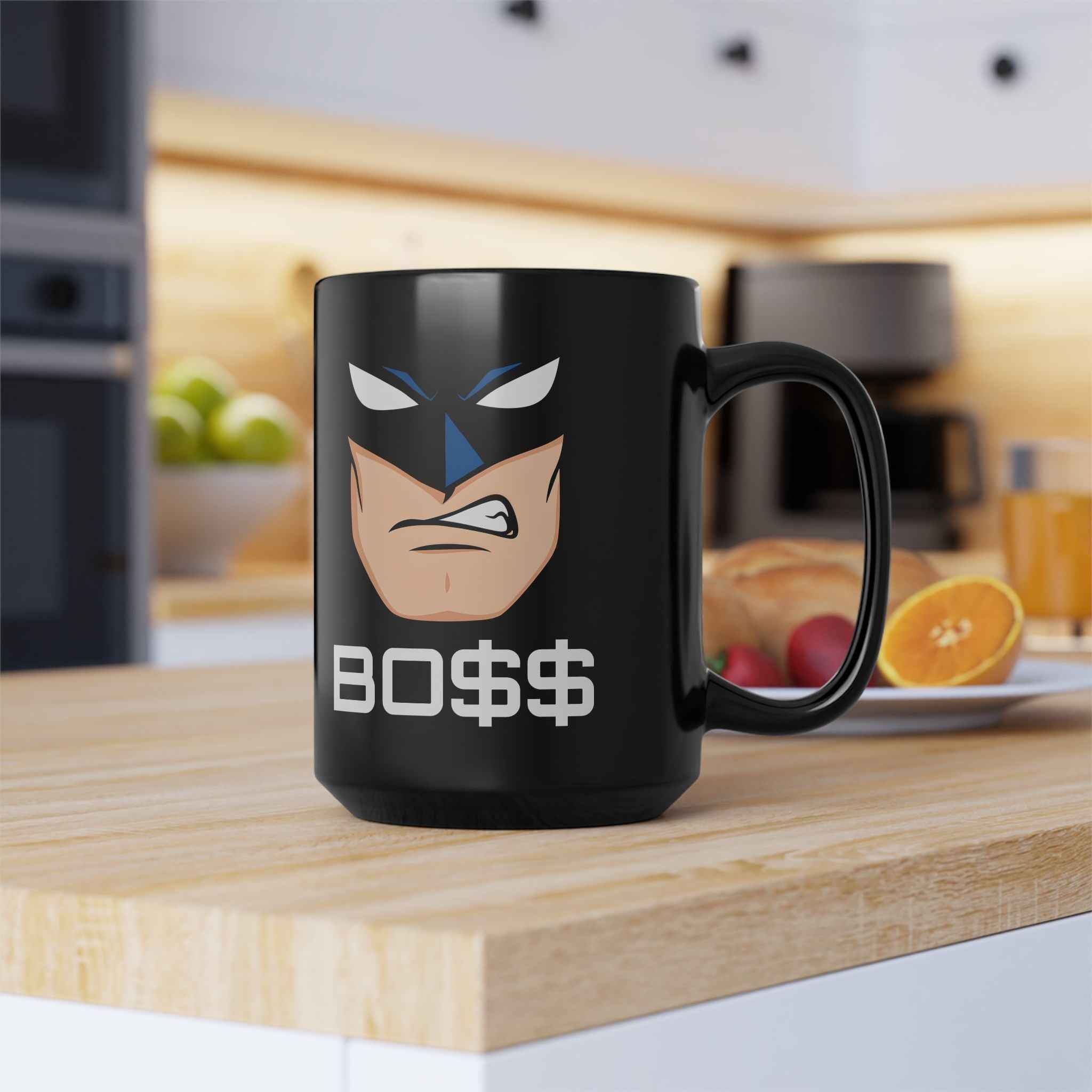Batman Grumpy BOSS Office Humor Coffee Mug
