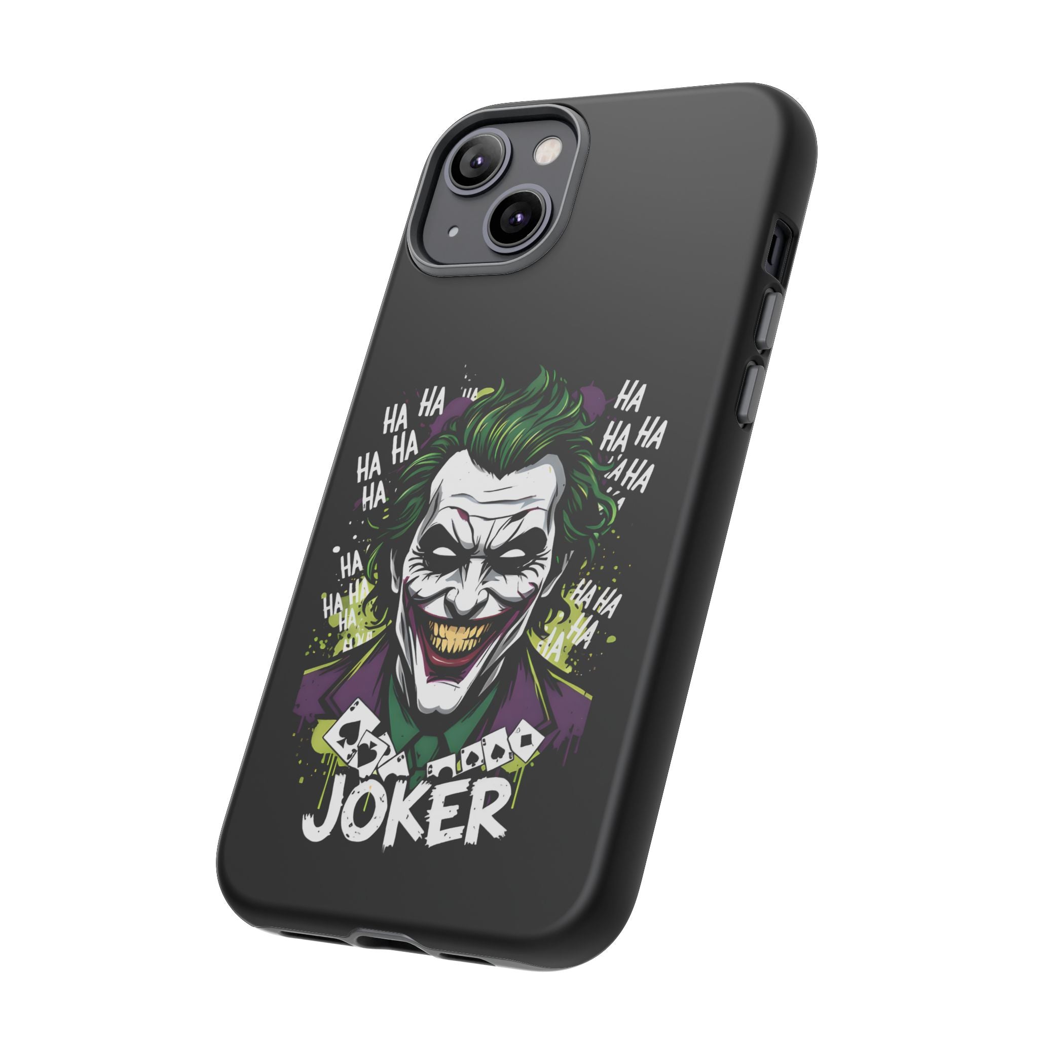 Joker "Bad Joke" DC Villain Hard Case for iPhone 17, 17 Air, 17 Pro Max, 16, 15, 14